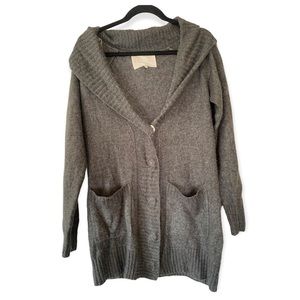 RACHEL Rachel Roy Oversized Grey Shimmer Cardi Size XS